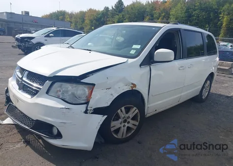 2011 Dodge Grand Caravan Crew z USA, uszkodzony, nr VIN 2D4RN5DG5BR786306